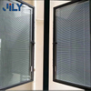Jily Wholesale Punch-free Integral Built in Blind Double Glass 