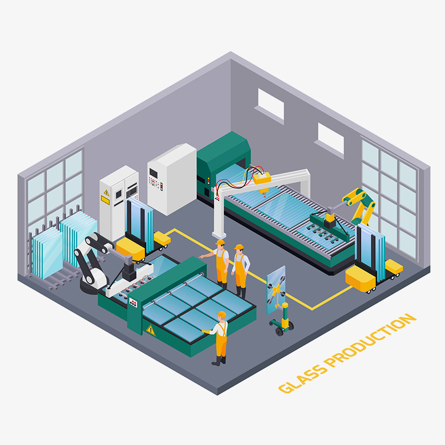 Advanced energy-efficient machinery in our manufacturing facility
