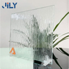 Jily Customized Design Tempered Decorative Patterned Glass