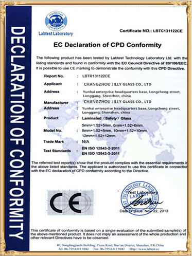 jily-Glass-Certifications-CE