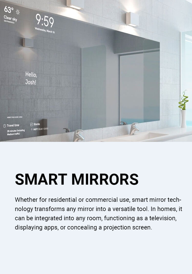 Smart mirrors-mobile
