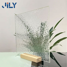 Jily Customized Design Tempered Decorative Patterned Glass