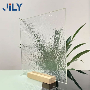 Jily Customized Design Tempered Decorative Patterned Glass