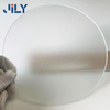 Jily Custom Size Acid Etched Frosted Clear Tempered Decorative Glass for Building